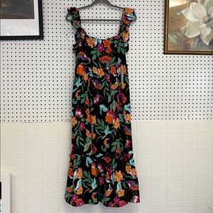 Eesome Multicolor Smocked Dress